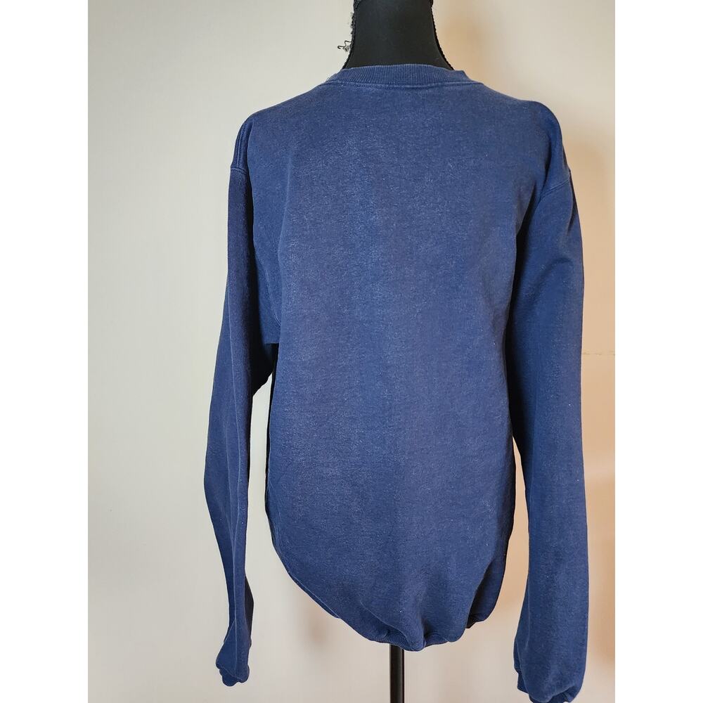 Vintage Hard Rock Cafe San Antonio Large Navy Blue Sweatshirt - Picture 2 of 6